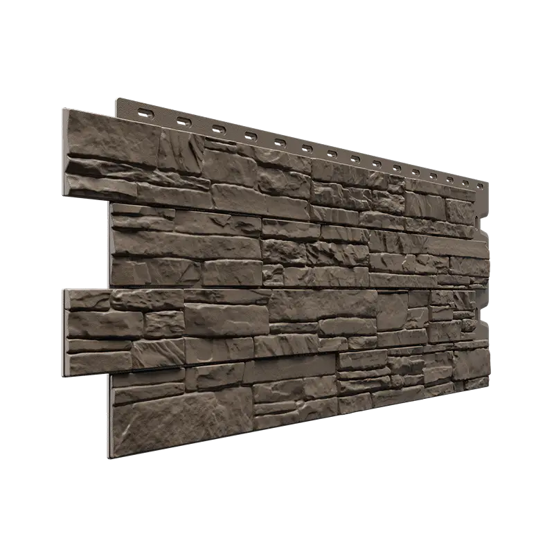 Фасадная панель Docke Алтай, Standard, Шоколад-mini