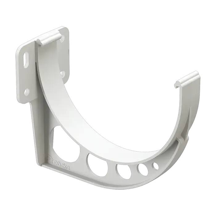 Кронштейн желоба Docke Standard белый (RAL 9003)-mini