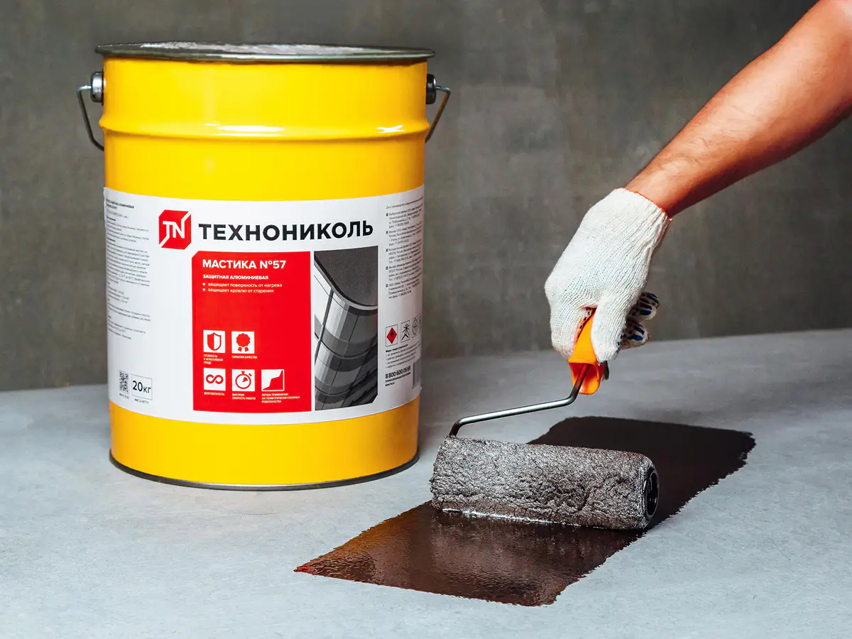 Мастика приклеивающая ТЕХНОНИКОЛЬ №27, ведро 22 кг-mini