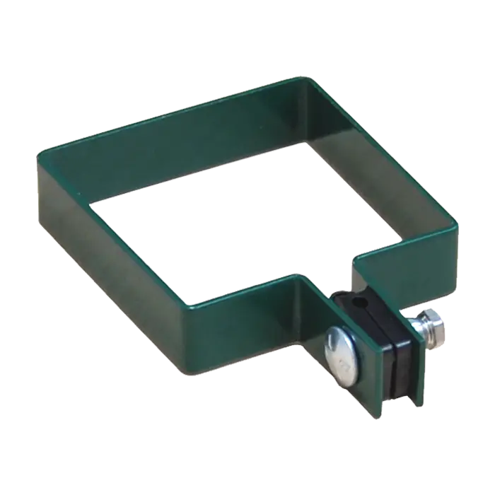 Крепление хомут крайний 80х80 RAL 6005-mini