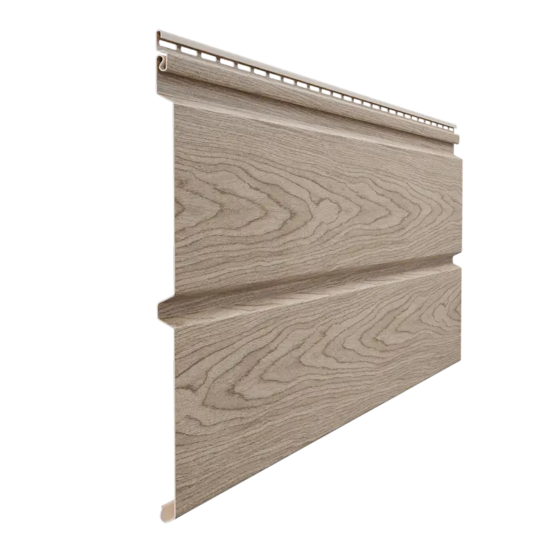 Виниловый сайдинг Брус D6S Лиственица Docke Lux 3.6 м, Сибирский-mini