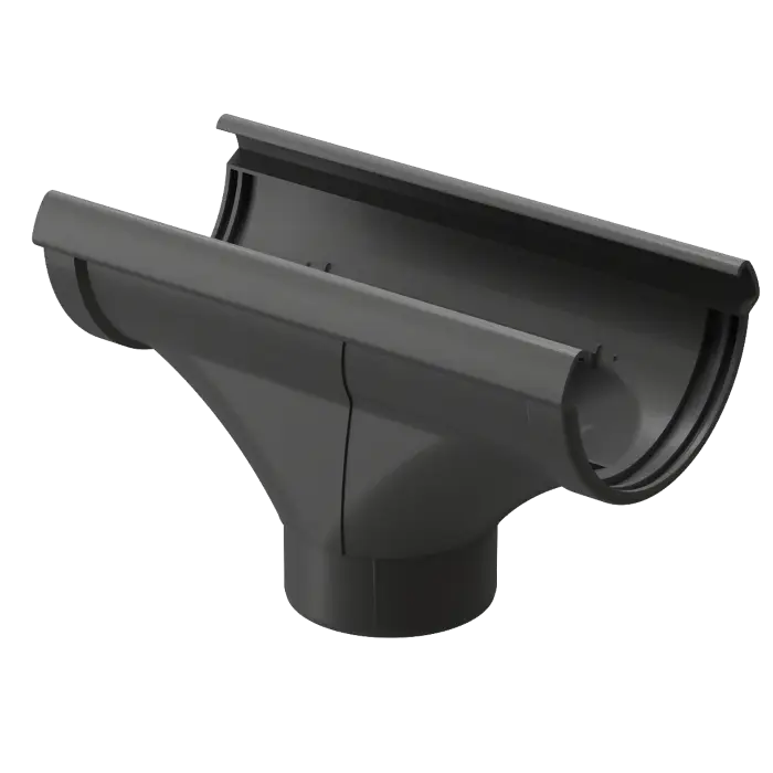 Воронка желоба Docke Lux графит (RAL 7024)-mini