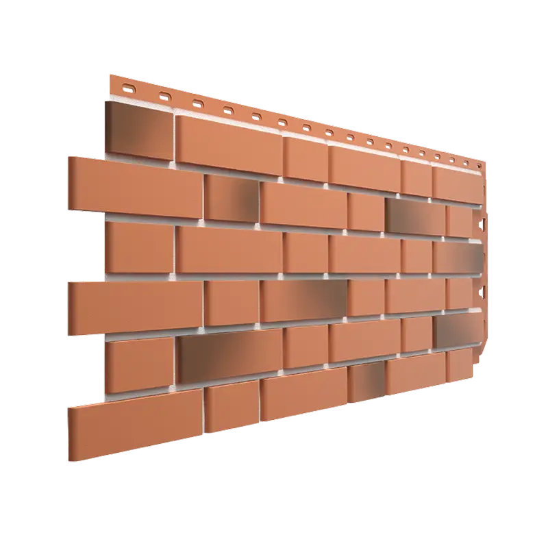 Фасадная панель Docke Flemish, Premium, Красный жженый-mini