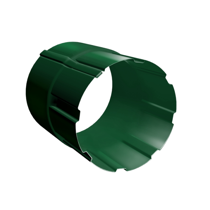 Соединитель трубы 90 мм Grand Line PU 125/90 мм, RAL 6005-mini