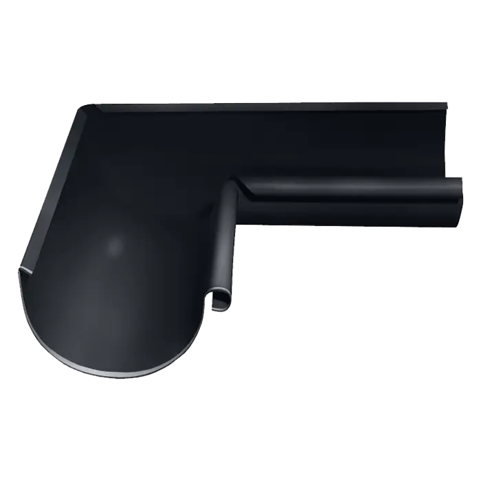 Угол желоба внутренний 90° Grand Line PU 150/100 мм, RAL 7024-mini