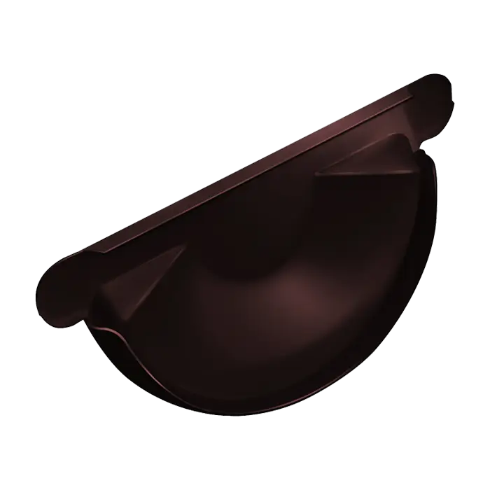 Заглушка желоба универсальная Grand Line PU 150/100 мм, RAL 8017-mini