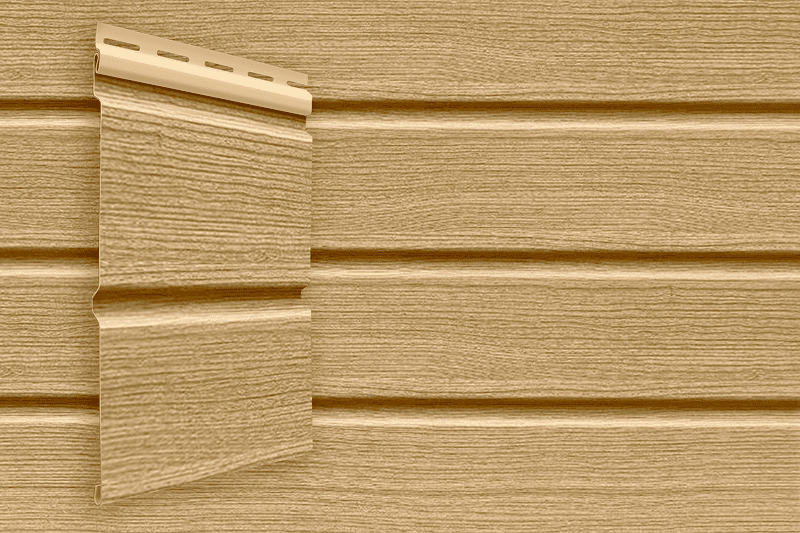 Виниловый сайдинг Double-брус Grand Line Tundra, Клен, 3 м-mini