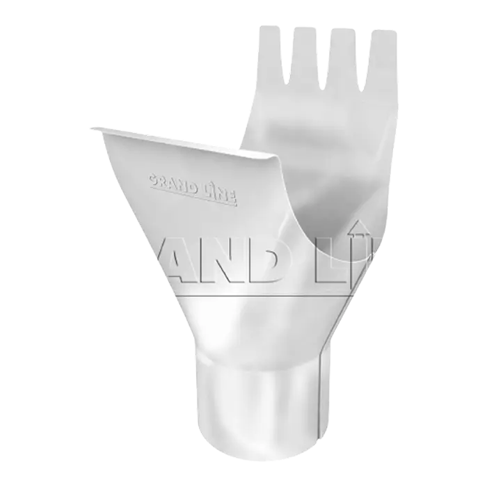 Воронка желоба Grand Line PU 150/100 мм, RAL 9003-mini