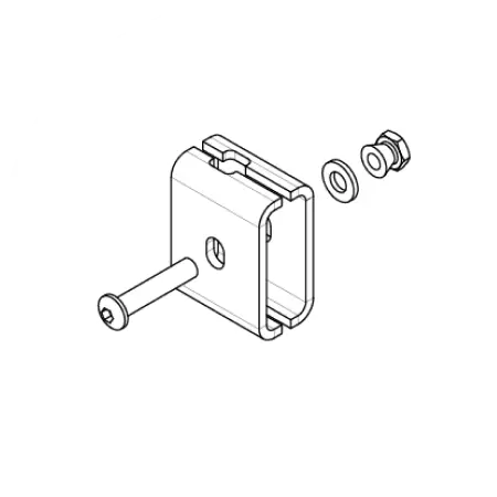 2 скобы Bastion-Винт