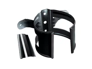 Металлический хомут трубы на дерево - мини